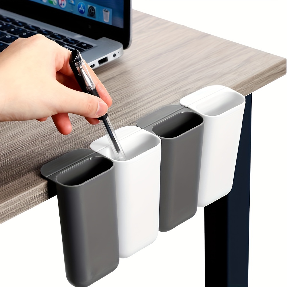 Tech Accessories For Office Desk - Desk Pen Holders, Clip-on Pencil Storage