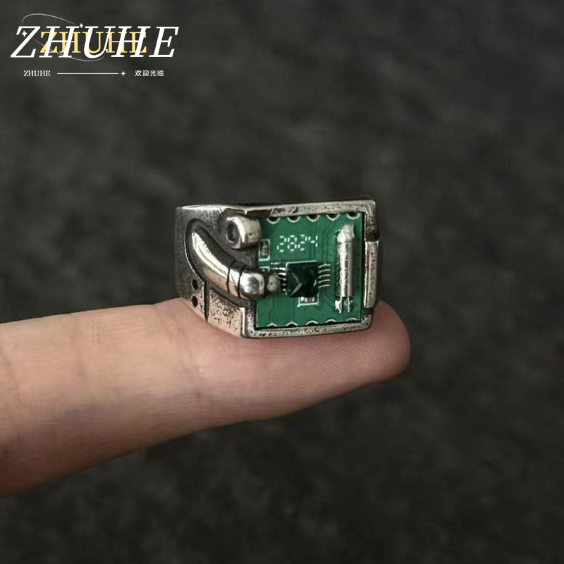 Tech Accessories Industry - Tech Inspired PCB Pattern Ring Jewelry