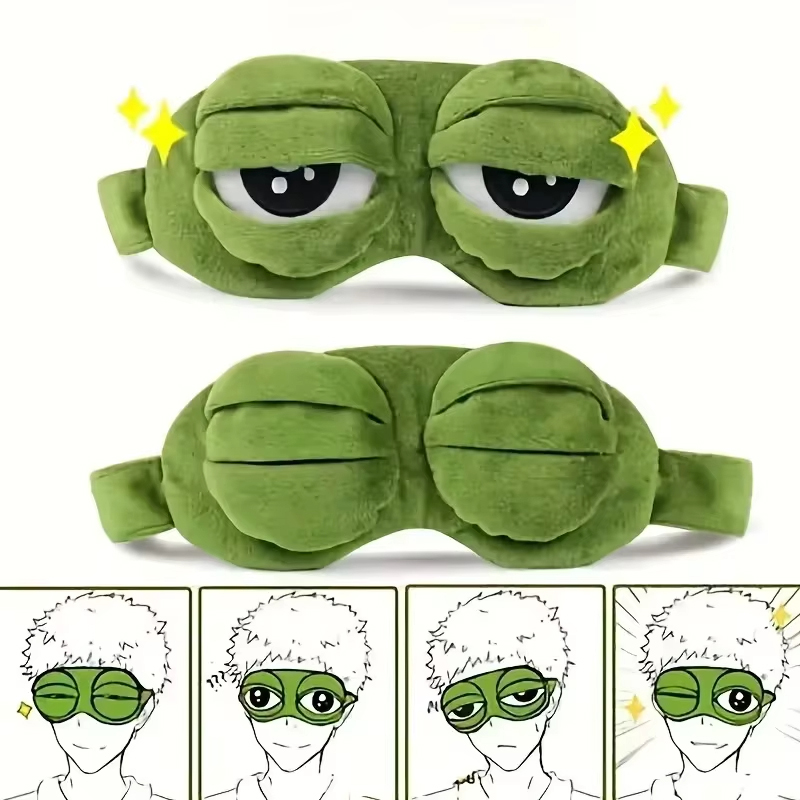 Tech Hair Accessories - Frog Shaped Eye Mask Party Game