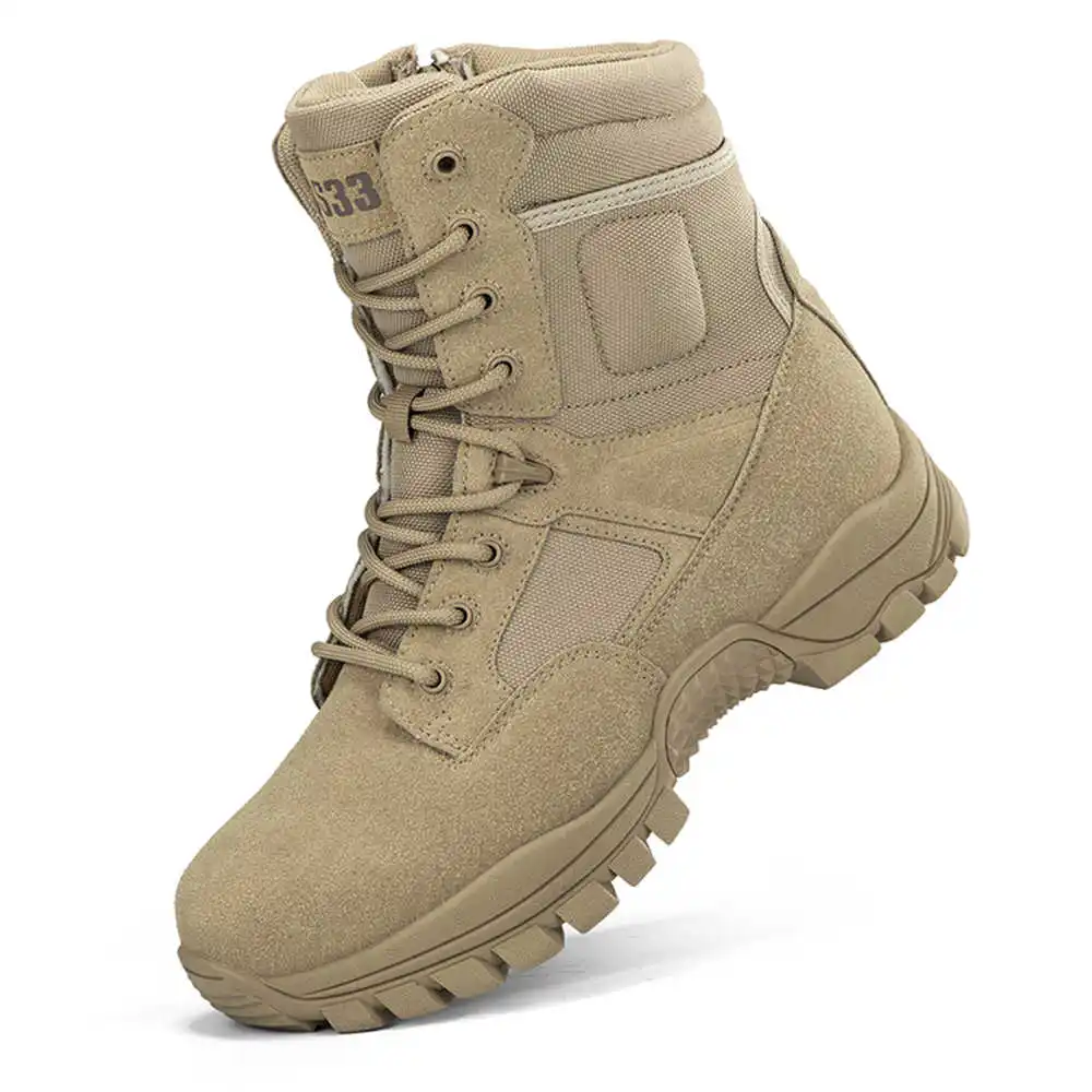 Tech Accessories For College - Nonslip Genuine Leather Hiking Boots Designer