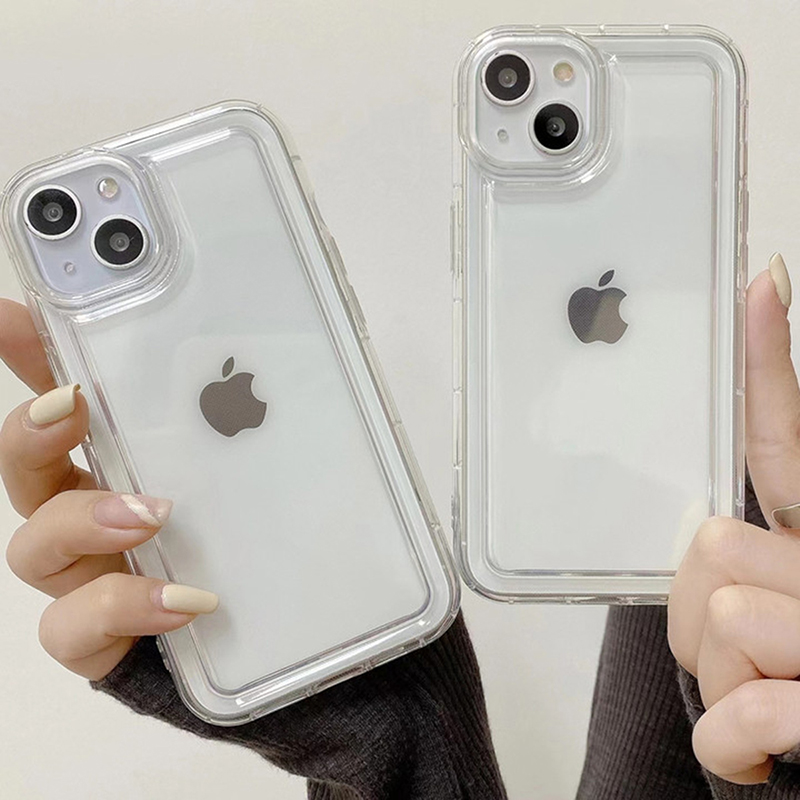 Tech Accessories Iphone - Shockproof Transparent Phone Case For iPhone