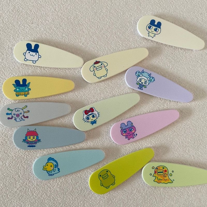 Tech Hair Accessories - Cute Cartoon Tamagotchi Electronic Pet Decorative