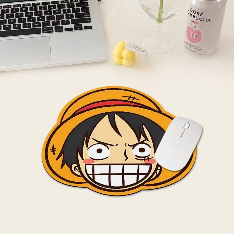Tech Accessories For Office Desk - One Piece Luffy Mouse Pad, Small