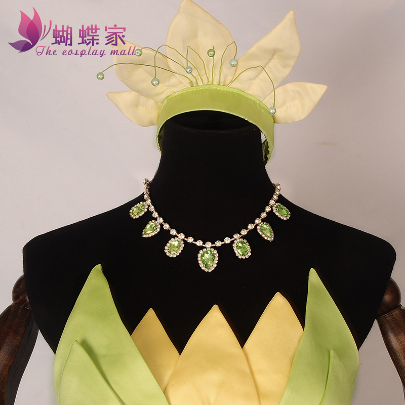 Princess Tiana Dress Cosplay C - огляд і ціна Tech Hair Accessories
