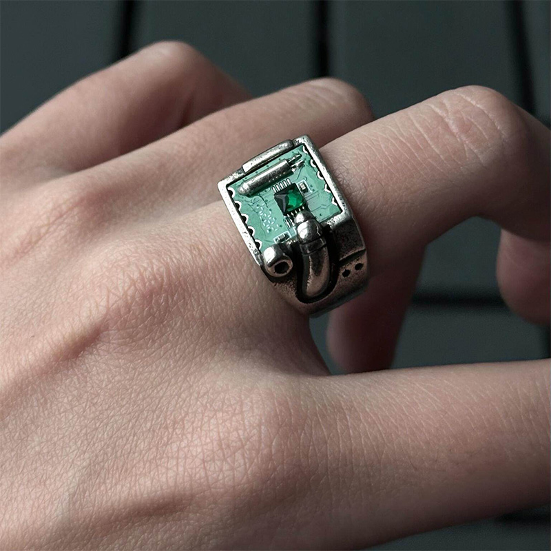 Tech Inspired PCB Pattern Ring - огляд і ціна Tech Accessories Industry