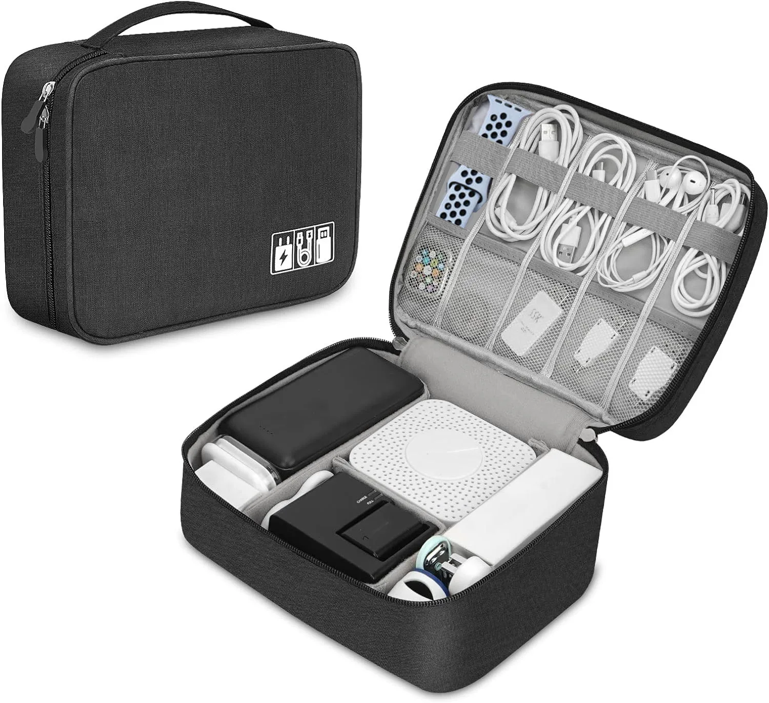 Portable Tech Organizer Case f - огляд і ціна Tech Accessories Storage