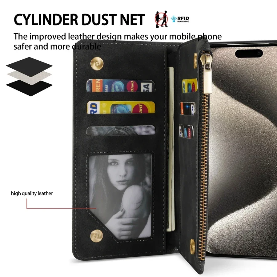 Wallet Multi-card Zipper Kicks - огляд і ціна Tech Accessories Iphone