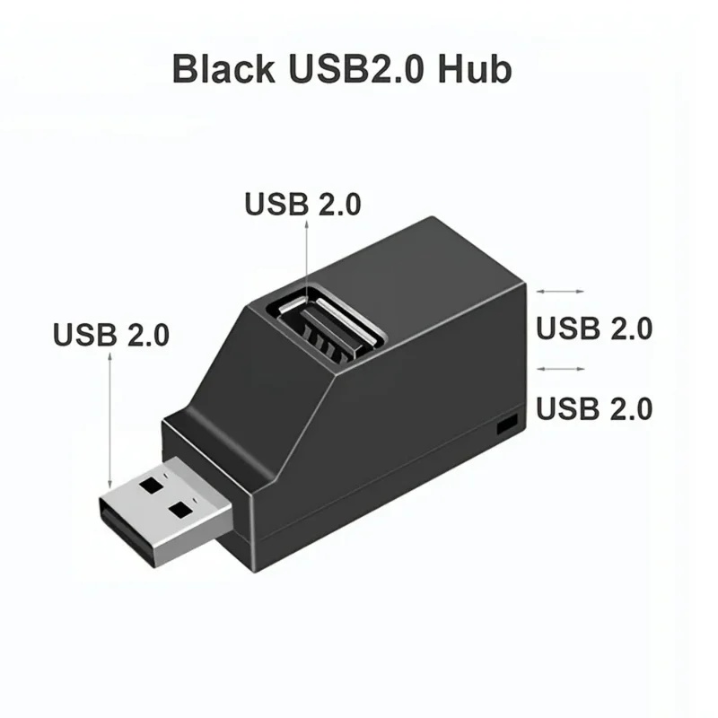USB 3.0 2.0 Rotatable 3 Ports  - огляд і ціна Tech Accessories Pc