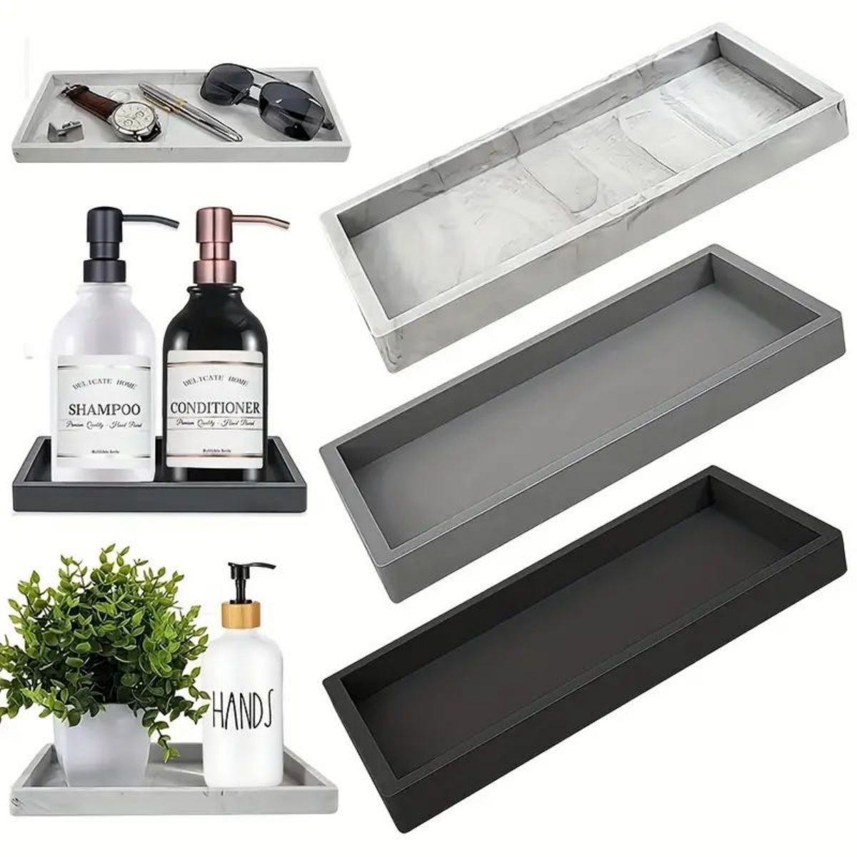 Multi-Purpose Silicone Desk Tr - огляд і ціна Tech Accessories For Office Desk