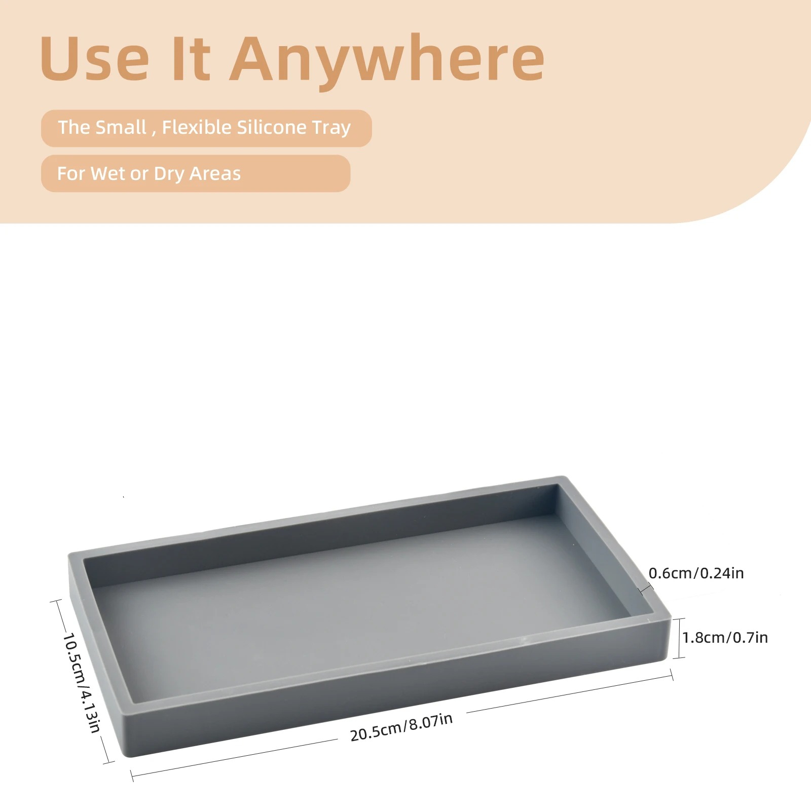 Multi-Purpose Silicone Desk Tr - огляд і ціна Tech Accessories For Office Desk