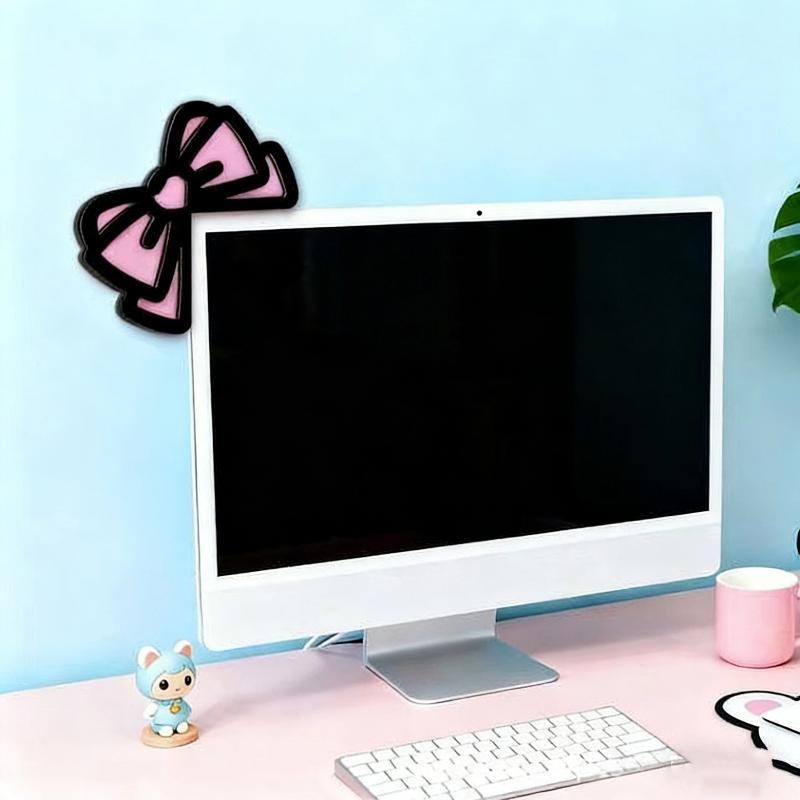 New 1/2Pcs Wooden Bowknot PC A - огляд і ціна Tech Accessories Desk
