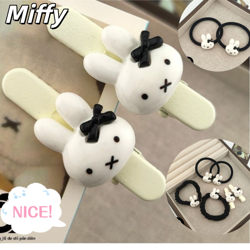 Cute Miffy Bunny Bow Hair Tie, - огляд і ціна Tech Hair Accessories