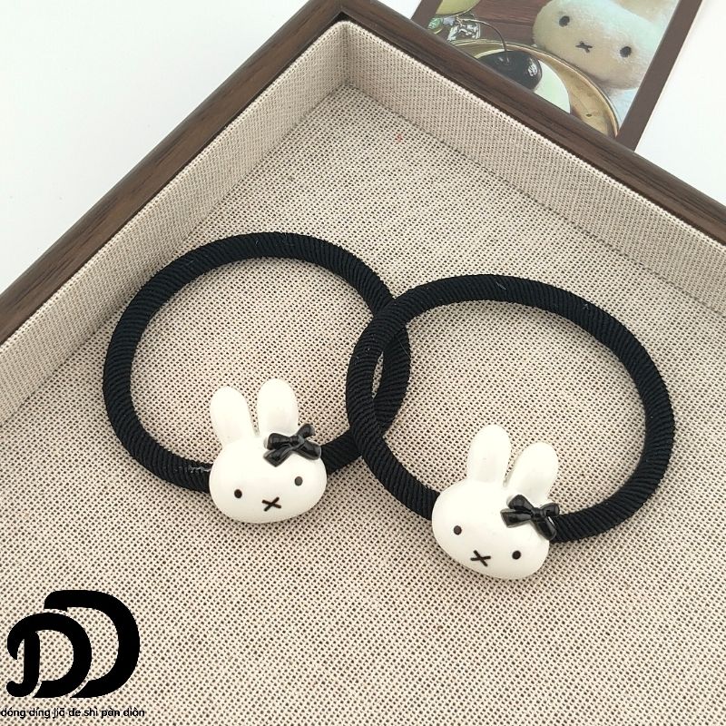 Cute Miffy Bunny Bow Hair Tie, - огляд і ціна Tech Hair Accessories
