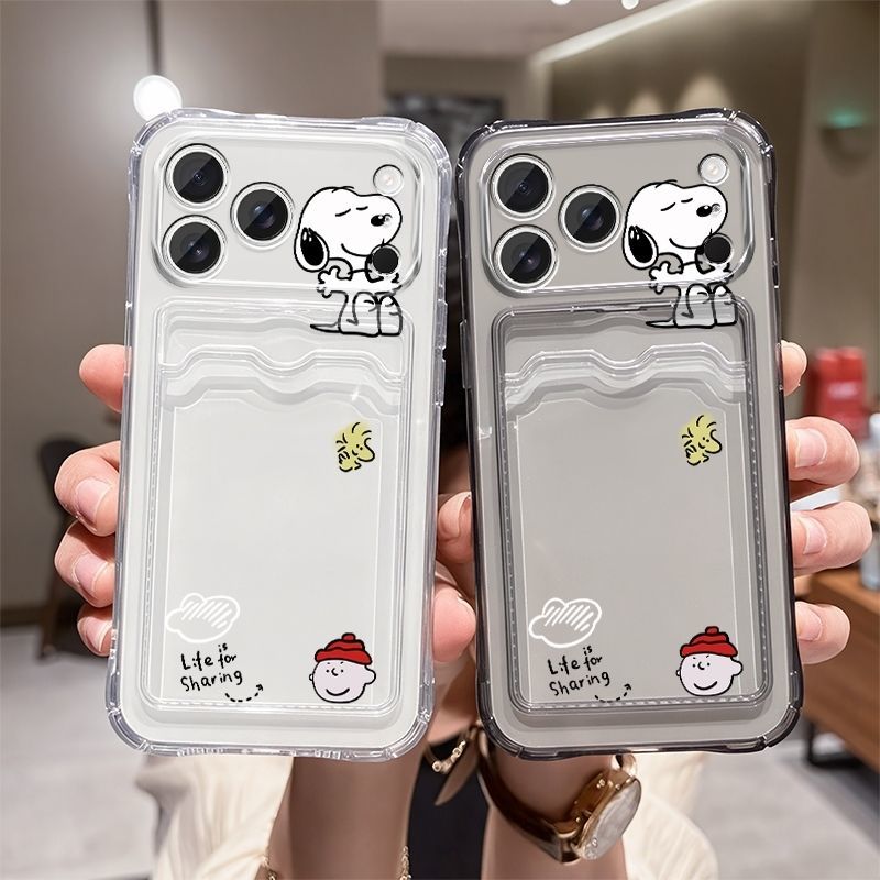 Anime Snoopy Soft Card Slot Po - огляд і ціна Mobile Tech Accessories