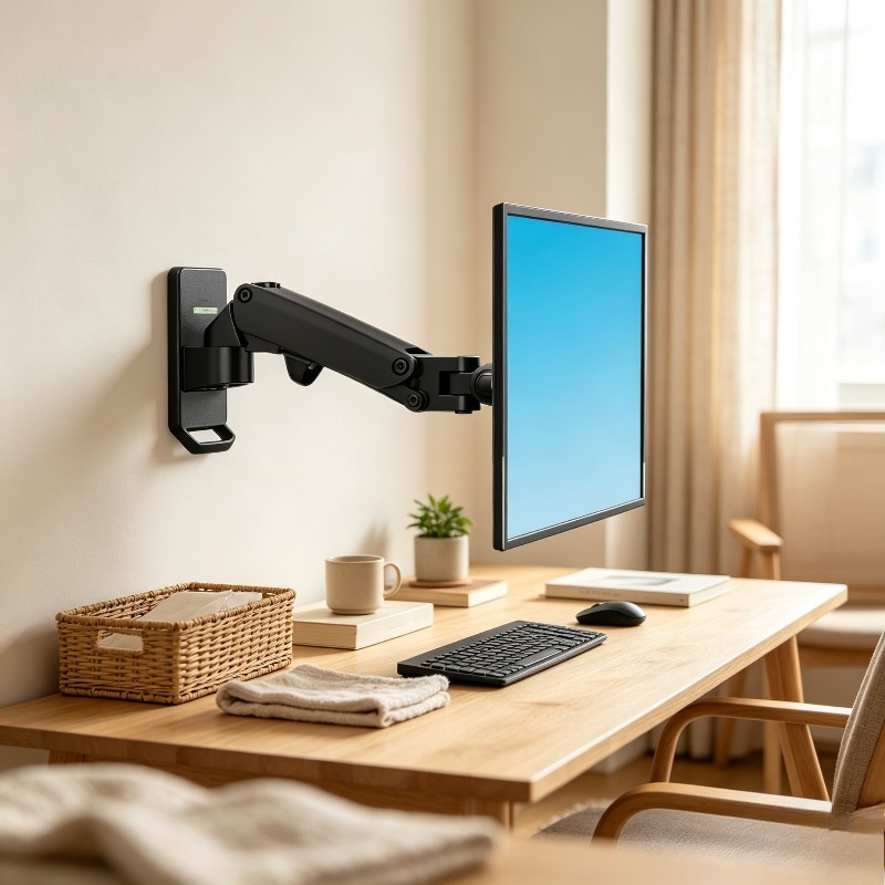 Gas Spring Full Motion Monitor - огляд і ціна Monitor Arm Single