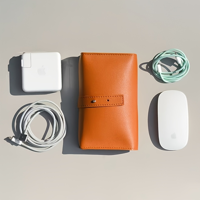 1pc PU Leather Multi-Compartme - огляд і ціна Tech Accessories Storage