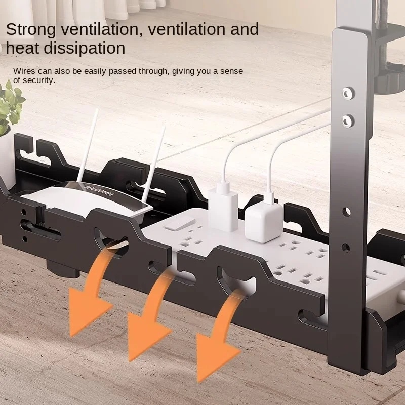 Telescopic Under Table Storage - огляд і ціна Tech Accessories For Office Desk
