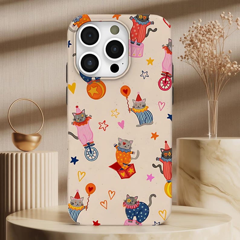 Circus Cat IPhone Case Kitten  - огляд і ціна Tech Accessories Iphone
