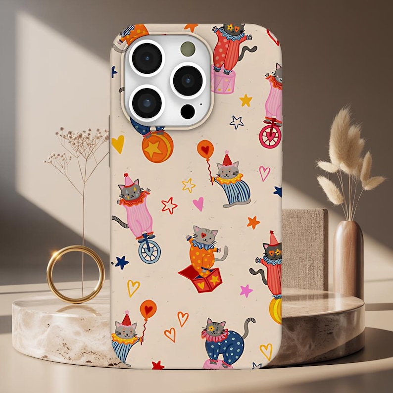 Circus Cat IPhone Case Kitten  - огляд і ціна Tech Accessories Iphone