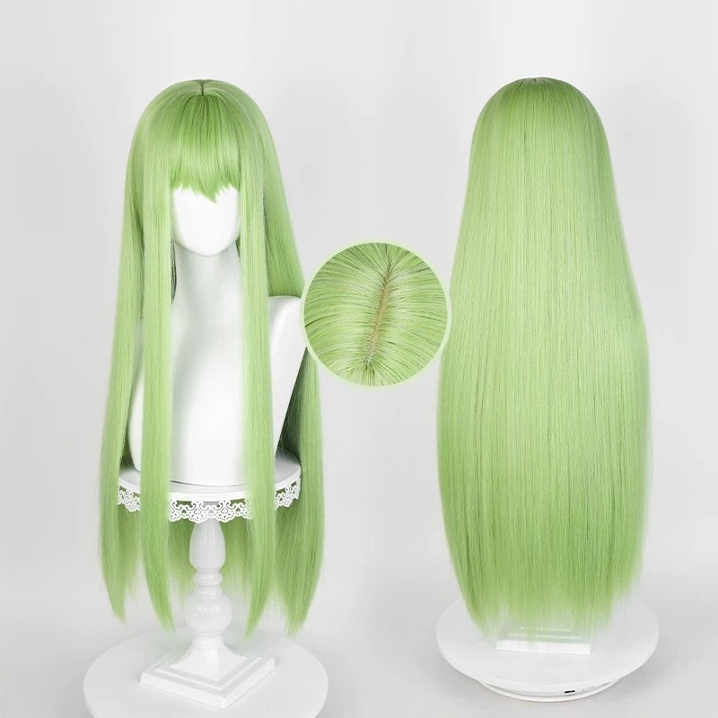 Anime CC Cosplay Green Wig Lon - огляд і ціна Tech Hair Accessories