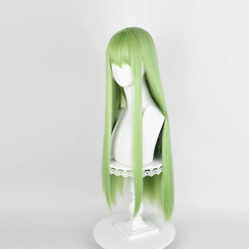 Anime CC Cosplay Green Wig Lon - огляд і ціна Tech Hair Accessories