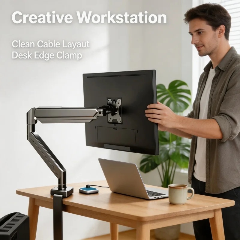 Single Monitor Mount Bracket f - огляд і ціна Monitor Arm Single