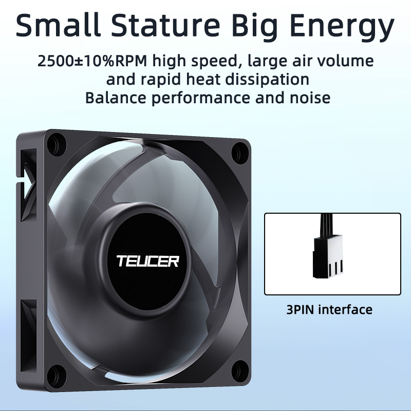 Teucer UT-7015 7cm Chassic Coo - огляд і ціна Tech Accessories Pc
