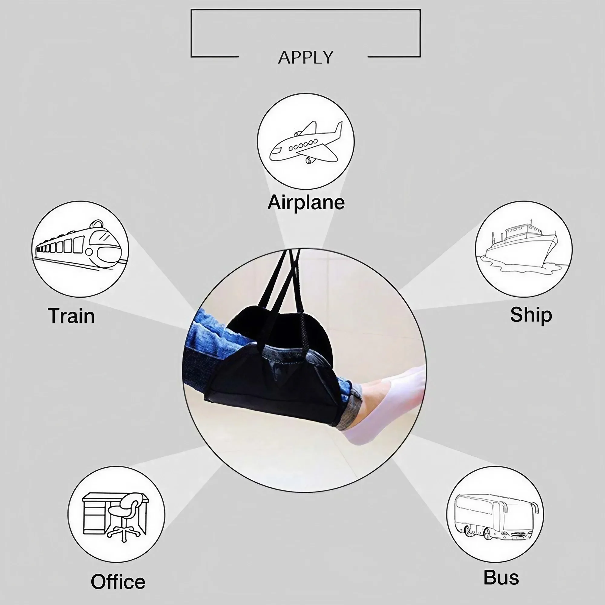 Car Foot Rest Portable Office  - огляд і ціна Tech Accessories For Office Desk