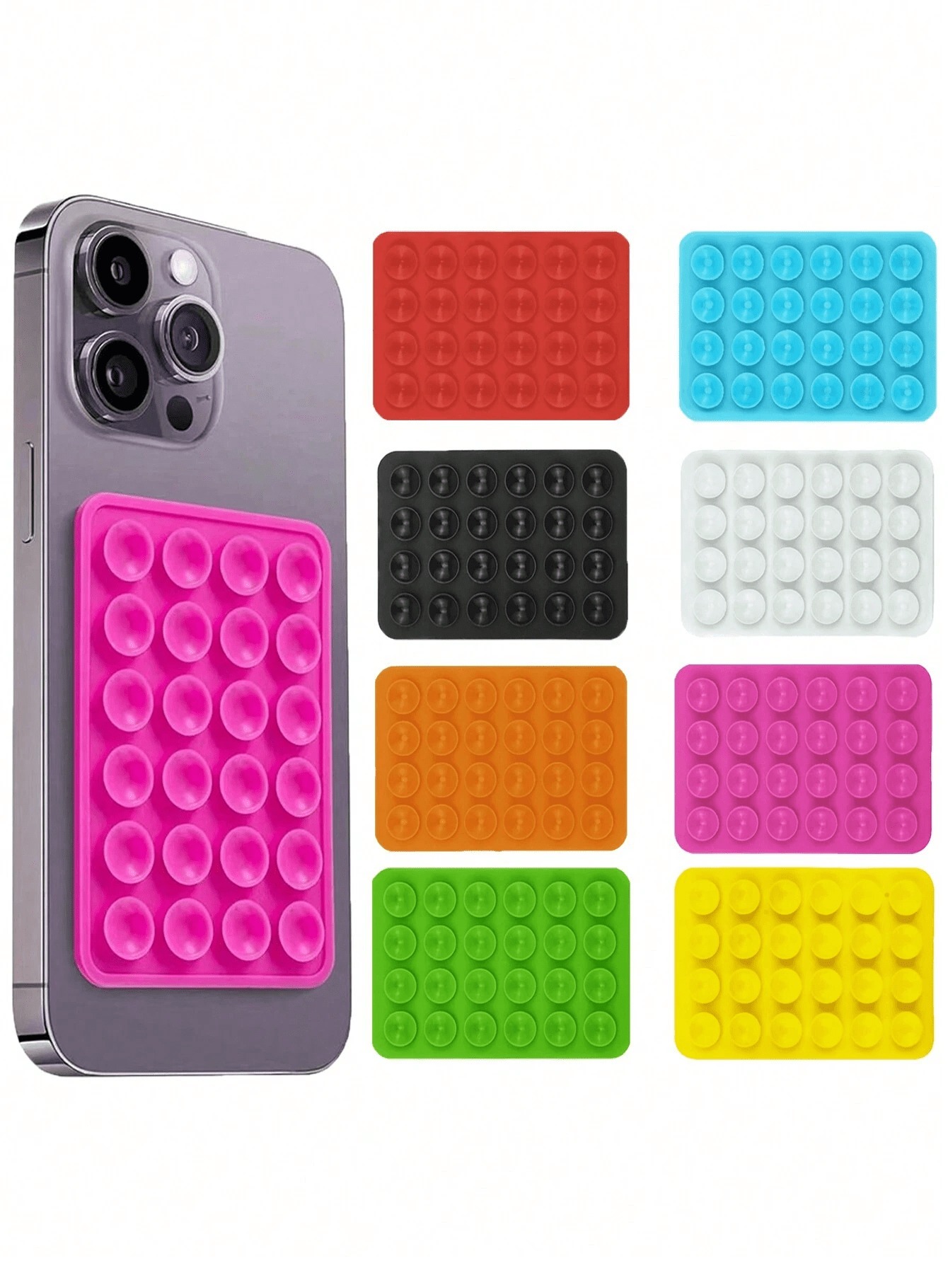Silicone Suction Cup Square Ph - огляд і ціна Tech Accessories Iphone