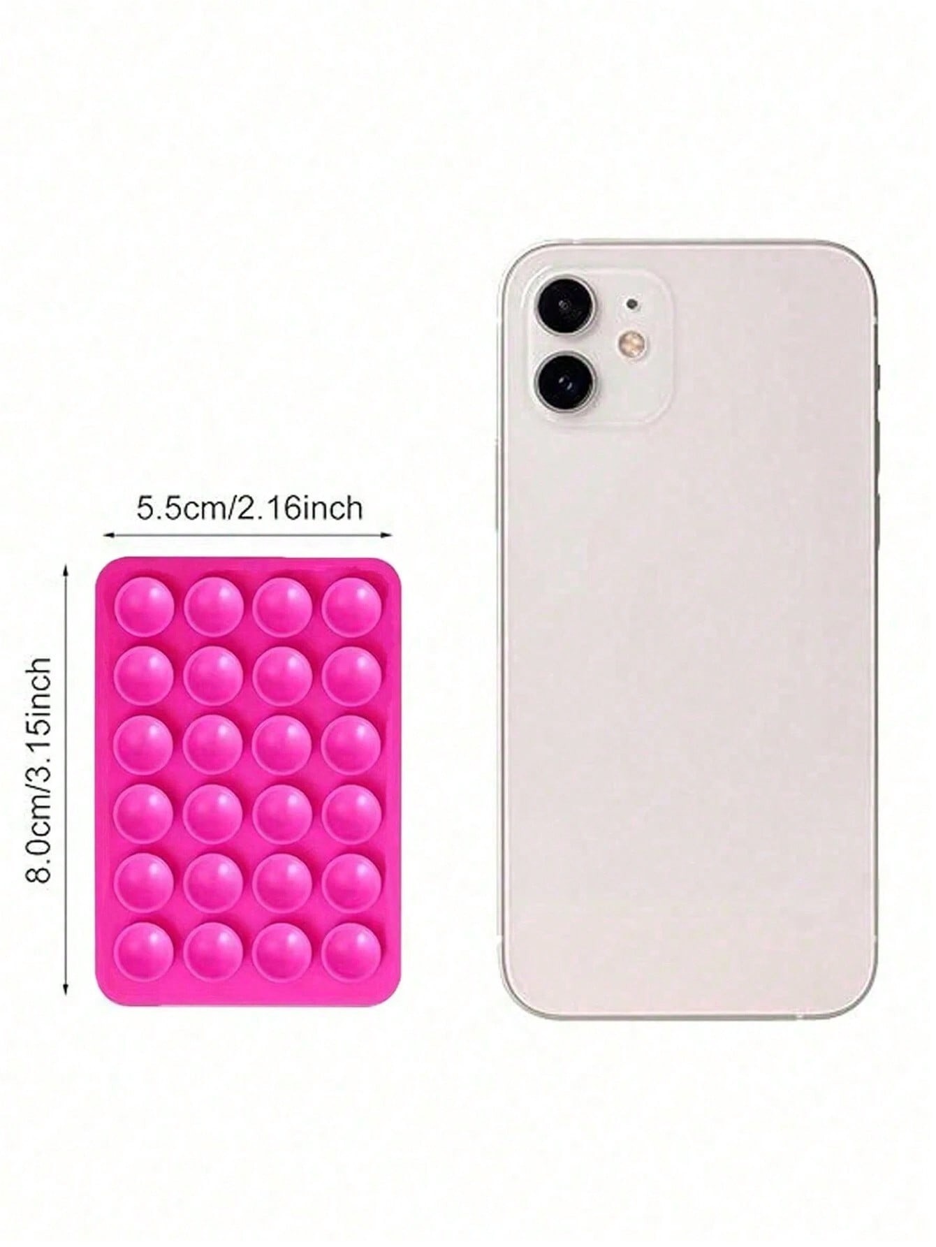 Silicone Suction Cup Square Ph - огляд і ціна Tech Accessories Iphone